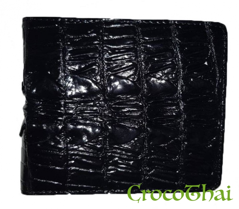Купить портмоне croco leather из хвоста крокодила