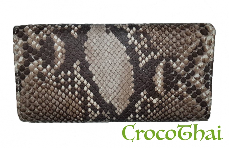 Купить кошелек snake leather из кожи змеи в натуральном цвете