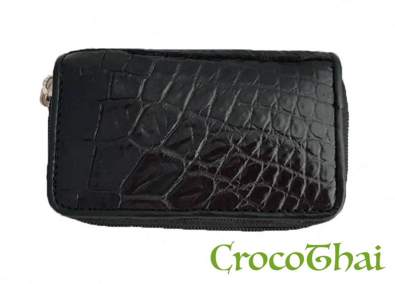 Купить гаманець-ключниця зі шкіри крокодила