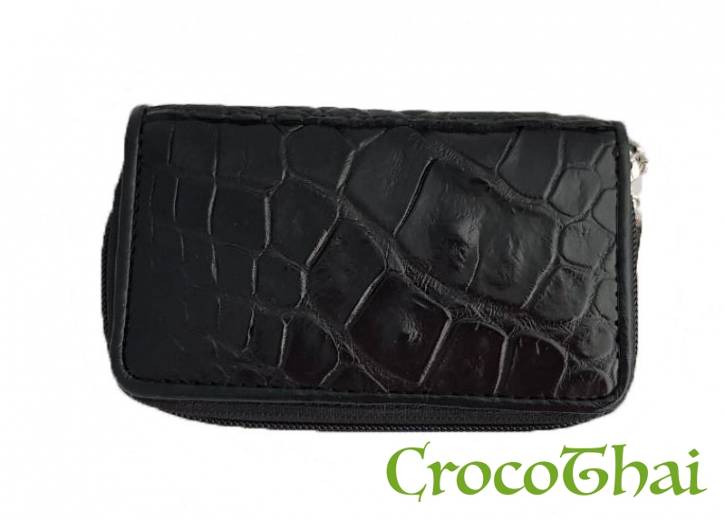Купить гаманець-ключниця зі шкіри крокодила