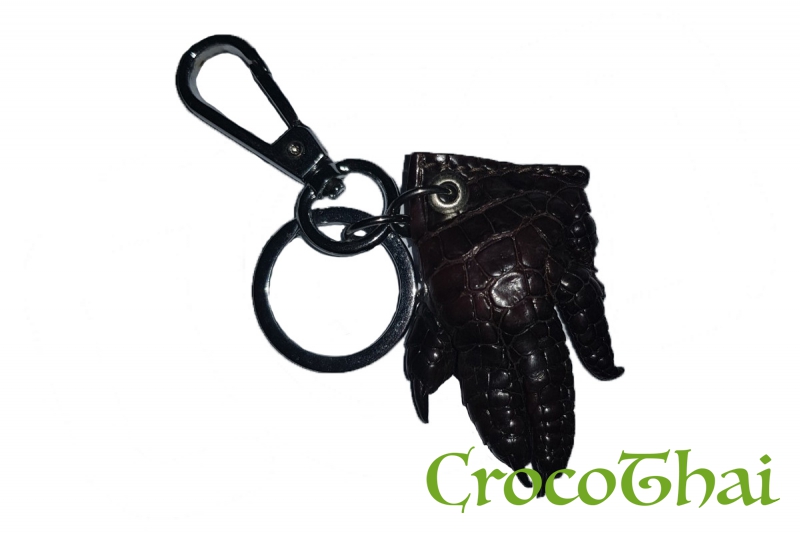 Купить брелок croco leather из лапы крокодила