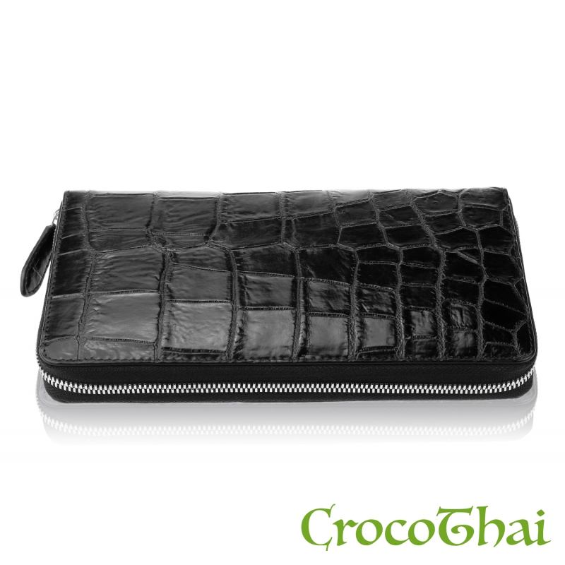 Купить гаманець-клатч зі шкіри крокодила